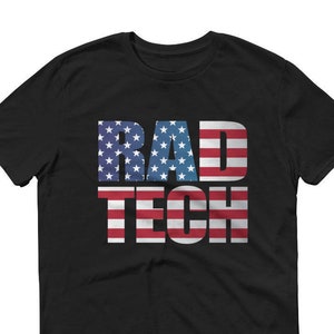 Rad Tech Shirt, Radiologie Shirt, American Flag, Independence Day, Amerikaanse Radiologie, American Rad Tech, X-Ray Tech Shirt, 4 juli