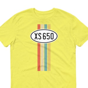 XS650 T Shirt, Retro Old Style Cafe Racer, Motorcycle Bobber Tee Shirt, XS-650 Shirt