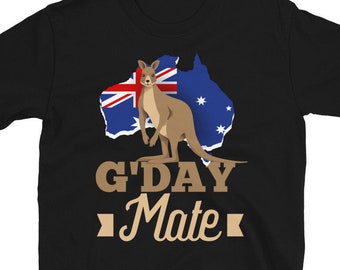 カンガルー オーストラリア国旗 G'Day Mate - こんにちは