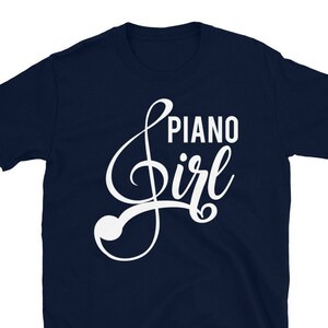 Cute Piano Girl Shirt, Pianist Piano Player Gift Idea, Piano Lover, Gift For Piano Student, Piano Teacher