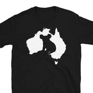 Australia Outline Koala Silhouette - Australian Koala Bear, Cute Conservation Gift, Koala T-Shirt