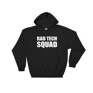 Bluza z kapturem Rad Tech, Rad Tech Squad - Radiology Gift Hooded Pullover Shirt Odzież