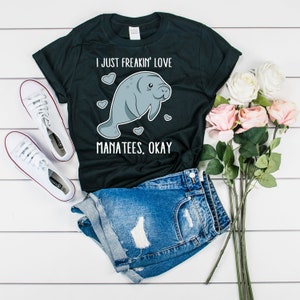 Manatees TShirt, Manatee Lover, Funny Manatee Sayings, Chubby Sea Cow, Gift For Manatee Lover