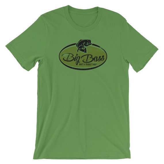 Bass Fishing Shirt, Big Bass Bait and Tackle, Big Mouth Bass, Largemouth Bass Fishing, Bass Fish T Shirt, Bass Fisherman Gift, Bass Shop