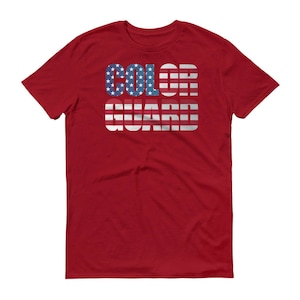 Color Guard American Flag T-Shirt, Color Guard Tee Shirt, Color Guard  Gift, ColorGuard Shirt, Color Guard Tee Shirt