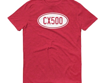 CX500 Shirt, CX 500 T-Shirt, Retro Old Style Cafe Racer, CX-500 Motorcycle Bobber Look TShirt