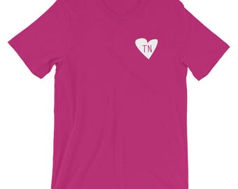 My Heart is in Tennessee T-shirt, My Heart Belongs to TN Hometown