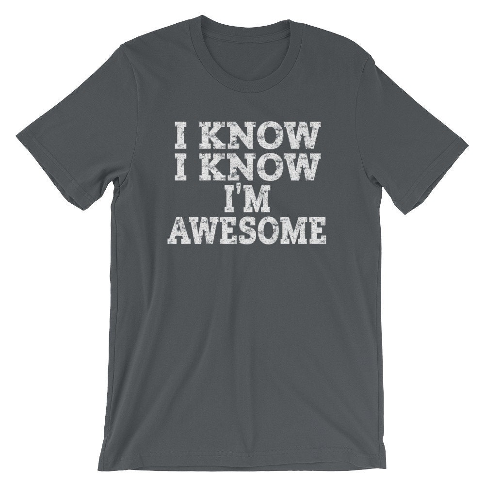 I'm Awesome T-shirt Awesome Person Shirt I Love Myself - Etsy