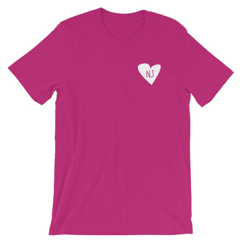 ◆THE MUSEUM VISITOR◆ HEART PRINTED ART JERSEY TSHIRTS BLAC HEART PRINTED ART JERSEY T-SHIRTS (BLACK) : THE MUSEUM VISITOR