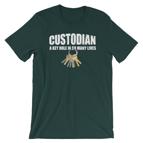 Fun Custodian Keys T Shirt, Janitor Appreciation Gift Fun Custodian Keys T Shirt, Janitor Appreciation Gift