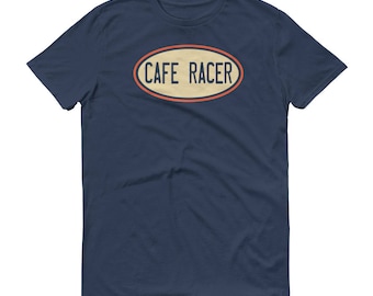 Cafe Racer Shirt, Cafe Racer T-Shirt, Retro Old Style Cafe Racer, Motorcycle Bobber Look TShirt