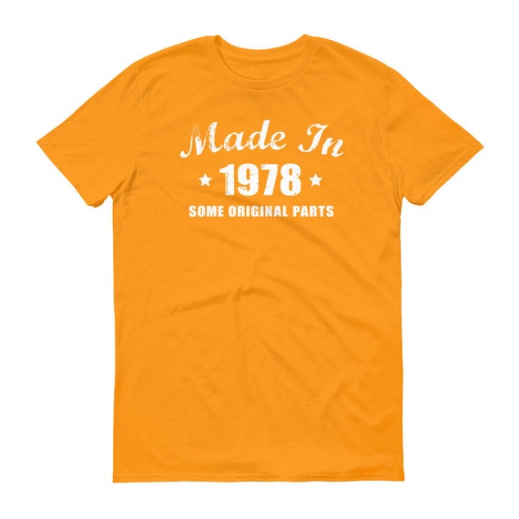Vintage 1978 - Retro 40th T Shirt Gift 40 Yrs Years Old Vintage 1978 - Retro 40th T Shirt Gift 40 Yrs Years Old