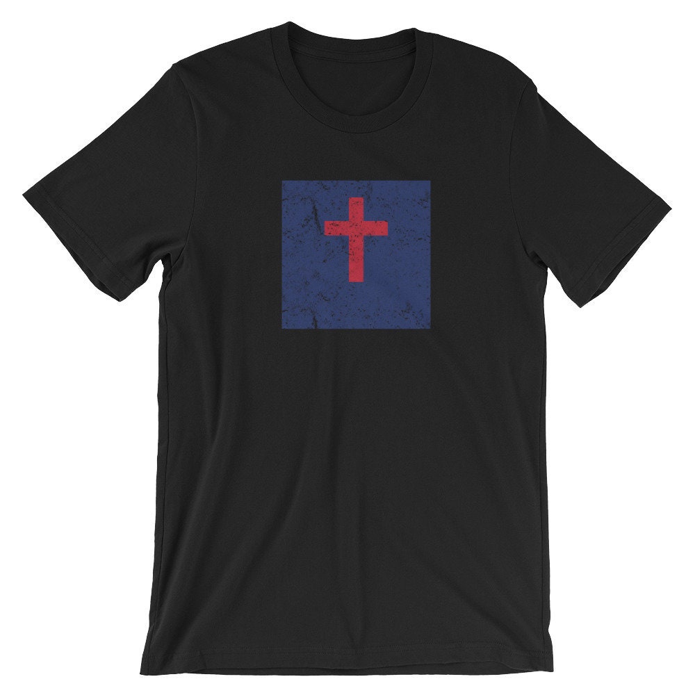 Christian Cross Flag Christian Cross Shirt Jesus Christ - Etsy