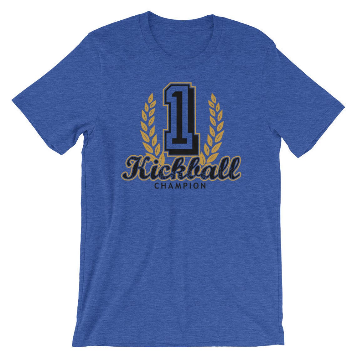 Kick Ball Champion No. 1 Kickball Player Champion Tee Shirt Etsy