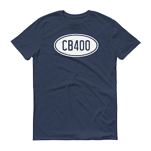 CB400 Shirt, CB 400 T-Shirt, Retro Old Style Cafe Racer, CB-400 Motorcycle Bobber Look TShirt