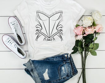 Wedding Dress T Shirt, Vegas Wedding, Fake Wedding Dress, Wedding Rehearsal, Bridal Shower Gift, Dress Outline TShirt