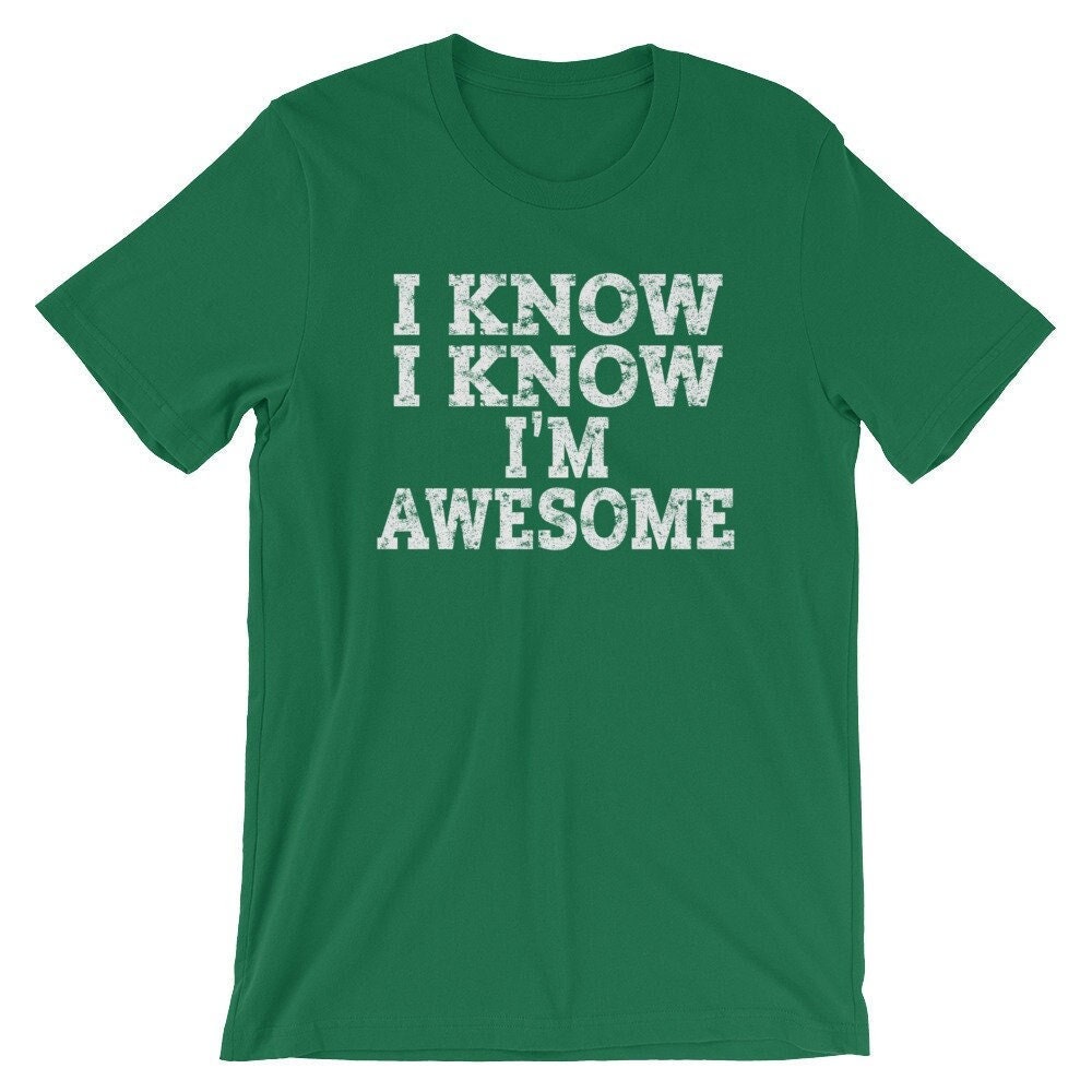I m Awesome T shirt Awesome Person Shirt I Love Myself Shirt I Am Awesome Awesome Shirt I m Awesome Tshirt I Am Awesome Tee Shirt Etsy