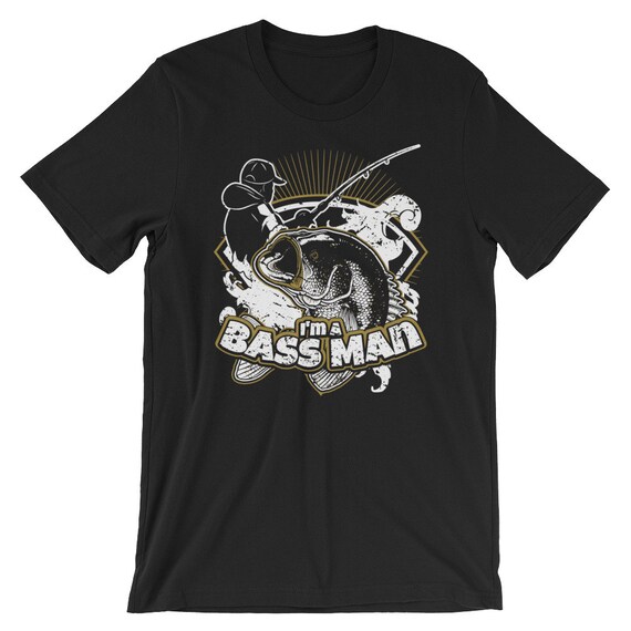 Bass Fishing Forest Tshirt - Largemouth Fisherman Gift Bass Fishing Forest Tshirt - Largemouth Fisherman Gift