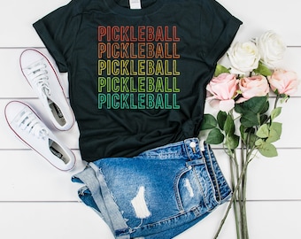 Retro Pickleball T-Shirt, Retired Pickleball Player, Pickleballer, Pickler TShirt, Gift For Pickleball Lover, Cute Vintage Design