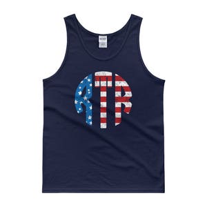 RTR, Radiology Tech, Radiology Technologist, Rad Tech, US Flag, 4th of July, XRay Tech Gift, Radiology Tank Top, X-Ray Technologist