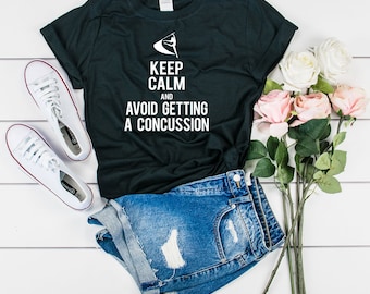 Color Guard Shirt, Avoid Getting A Concussion, Keep Calm Color Guard, Color Guard Flag, Funny Color Guard, Color Guard TShirt, Guard Gift