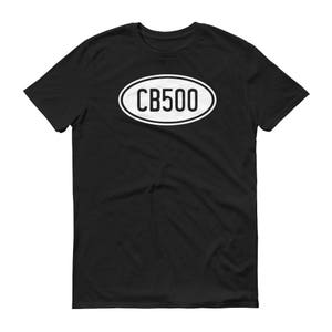 CB500 Shirt, CB 500 T-Shirt, Retro Old Style Cafe Racer, CB-500 Motorcycle Bobber Look TShirt