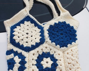 Crocheted bags