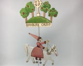 Ride-A-Cock-Horse Banbury Cross Wall Hanging