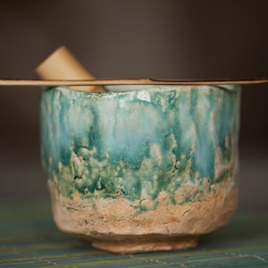 Tea Bowl Tea Cup Chawan Matcha Japanese Styled Tea Ceremony Handmade, Japanese tea bowl pottery