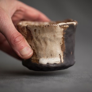 Yunomi Coffee cup Handmade Chawan Matcha Japanese Tea Cup Bowl Ceremony  ceramic pottery Gift for her Chado