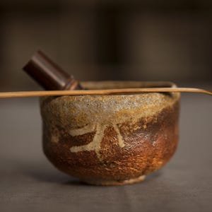 Tea Bowl Chawan matcha Wood fired