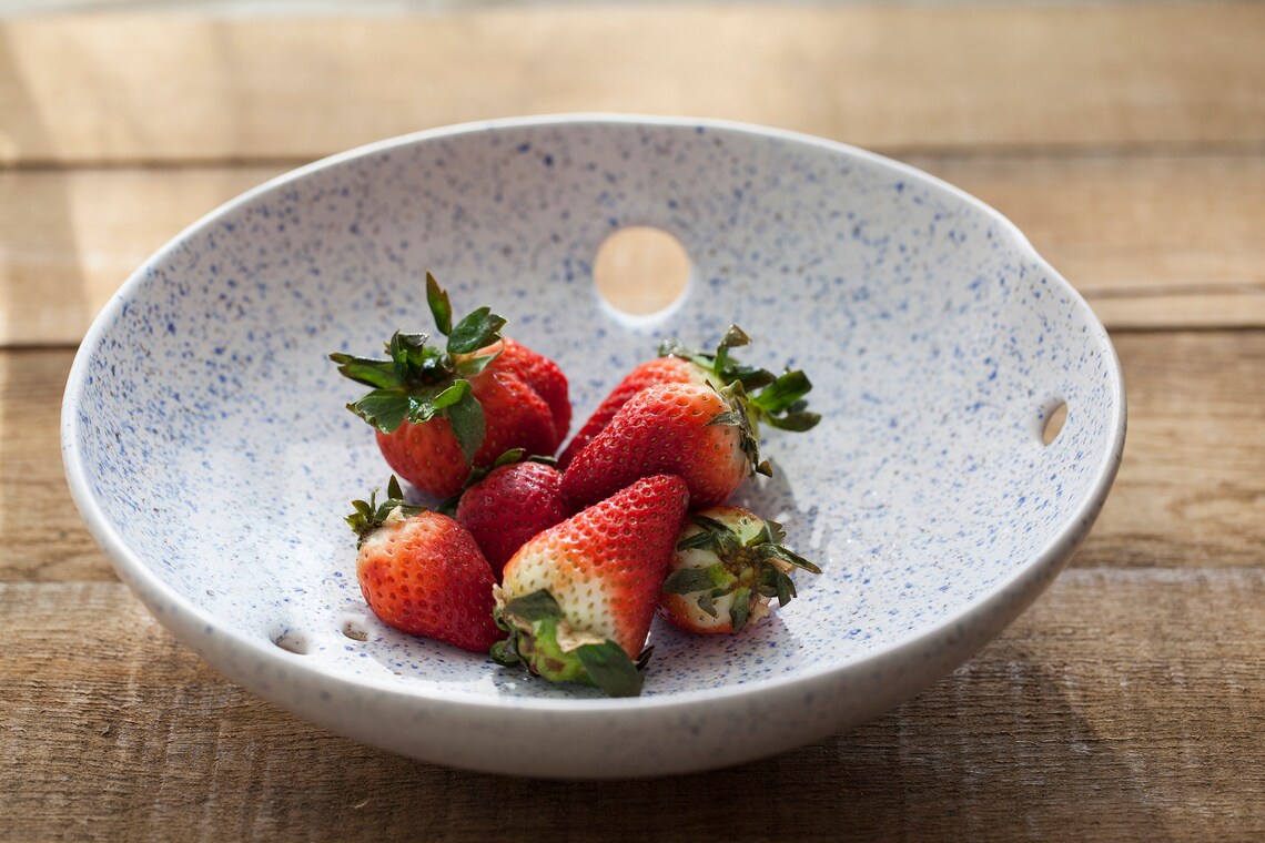 Decorative ceramic bowl Ceramic fruit bowl Ceramic plate Salad Etsy