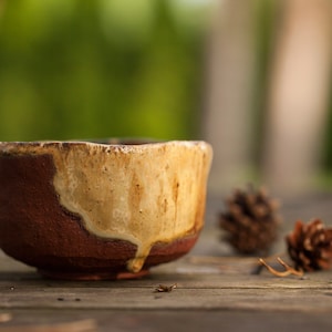 Handmade Ceramic Tea Bowl: Japanese Matcha Chawan