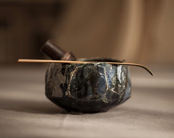 志野焼　茶碗 陶器製 抹茶碗　ビンテージ ビンテージ！志野焼 抹茶碗 茶道 作家作 新品桐箱入り 【公式通販】