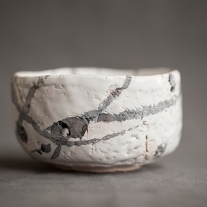 Handmade Ceramic Matcha Tea Bowl: Japanese Tea Ceremony Chawan