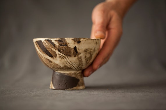 Japanese Tea Cup Bajyohai Rider's Cup Chawan Matcha Tea Bowl