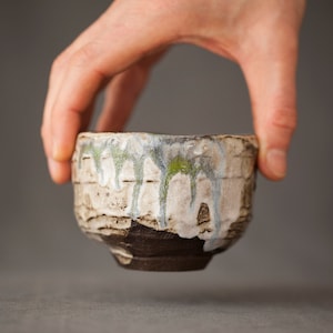 Yunomi Coffee cup Chawan Matcha Japanese Tea Cup Bowl Ceremony  Handmade ceramic pottery Tea bowl Cup Gift for her Chado