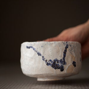 Handmade Ceramic Matcha Bowl: Japanese Tea Ceremony Chawan