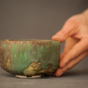 Handmade Japanese Chawan: Ceramic Matcha Tea Bowl