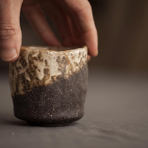 Yunomi Coffee cup Handmade Chawan Matcha Japanese Tea Cup Bowl Ceremony  ceramic pottery Gift for her Chado
