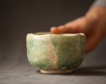 Tea Bowl Chawan matcha Japanese Styled Tea Ceremony Handmade Tea bowl Japanese tea bowl pottery