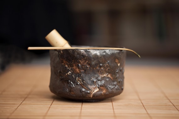 Distinctive Black Matcha Chawan