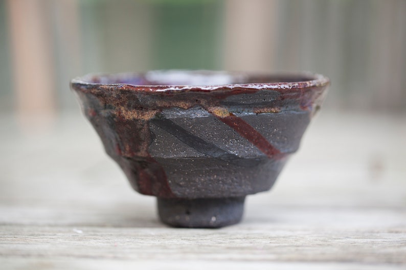 Tea Cup Tea Bowl Chawan Japanese Styled Tea Ceremony Handmade Tea bowl Japanese tea bowl pottery Unique gifts image 4