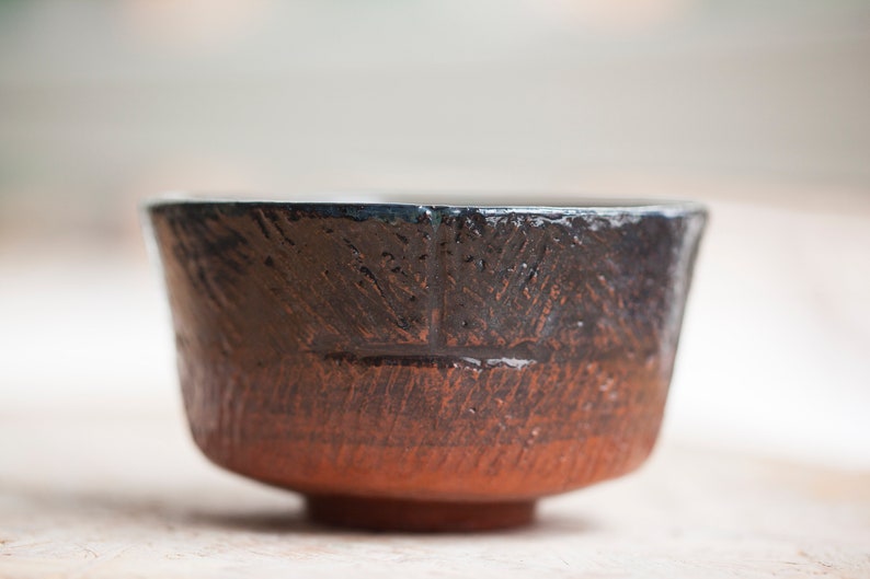 Tea Bowl Chawan Japanese Styled Tea Ceremony Handmade Tea Bowl Etsy