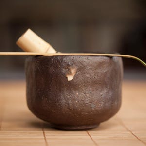 Handmade Ceramic Chawan Matcha Bowl: Japanese Tea Ceremony