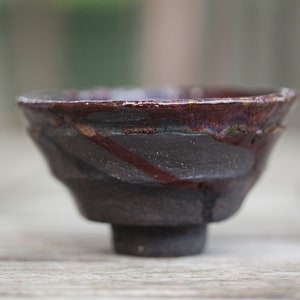 Tea Cup Tea Bowl Chawan Japanese Styled Tea Ceremony Handmade Tea bowl Japanese tea bowl pottery Unique gifts image 6