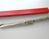 Good Quality Kings Pattern Silver Plated Bread Knife, Cake Knife, Wedding Cake Knife, Stainless Steel Serrated Blade, Sheffield Cutlery