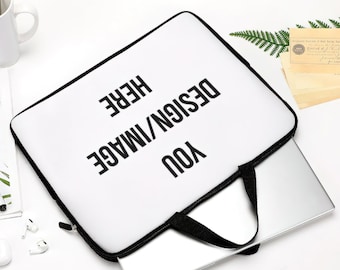 Personalized Laptop Case: Custom Neoprene Computer Bag, University Gift