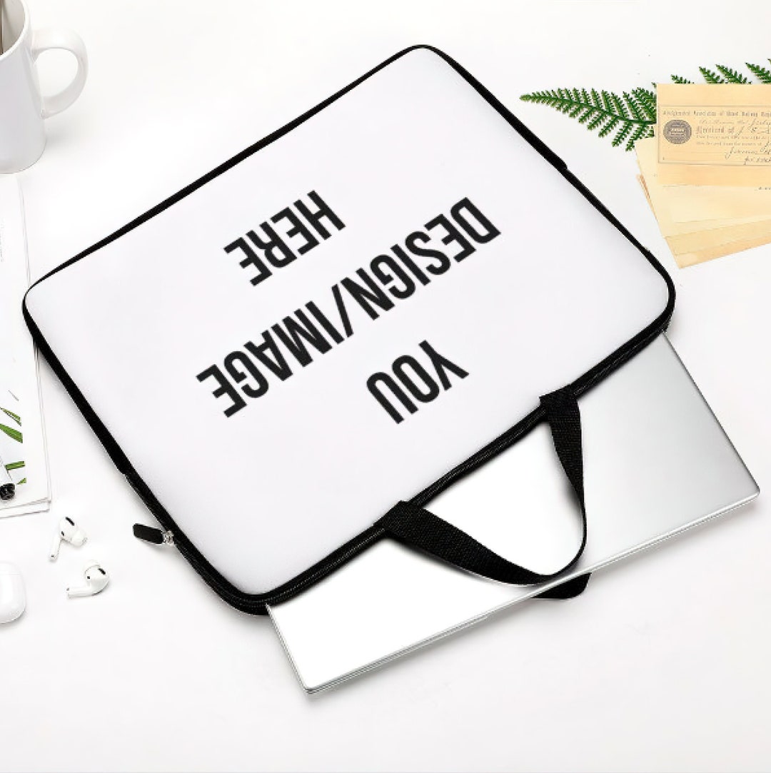Custom Laptop Bag Personalised Laptop Case Gift for University Uni College Laptop Case Initial