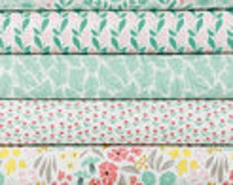 Park LIfe Organic Fat Quarter Bundle by Elizabeth Olwen for Cloud Nine